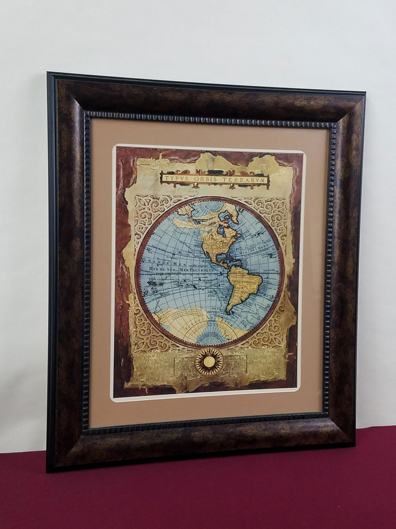 World Map Print (1 of 2)