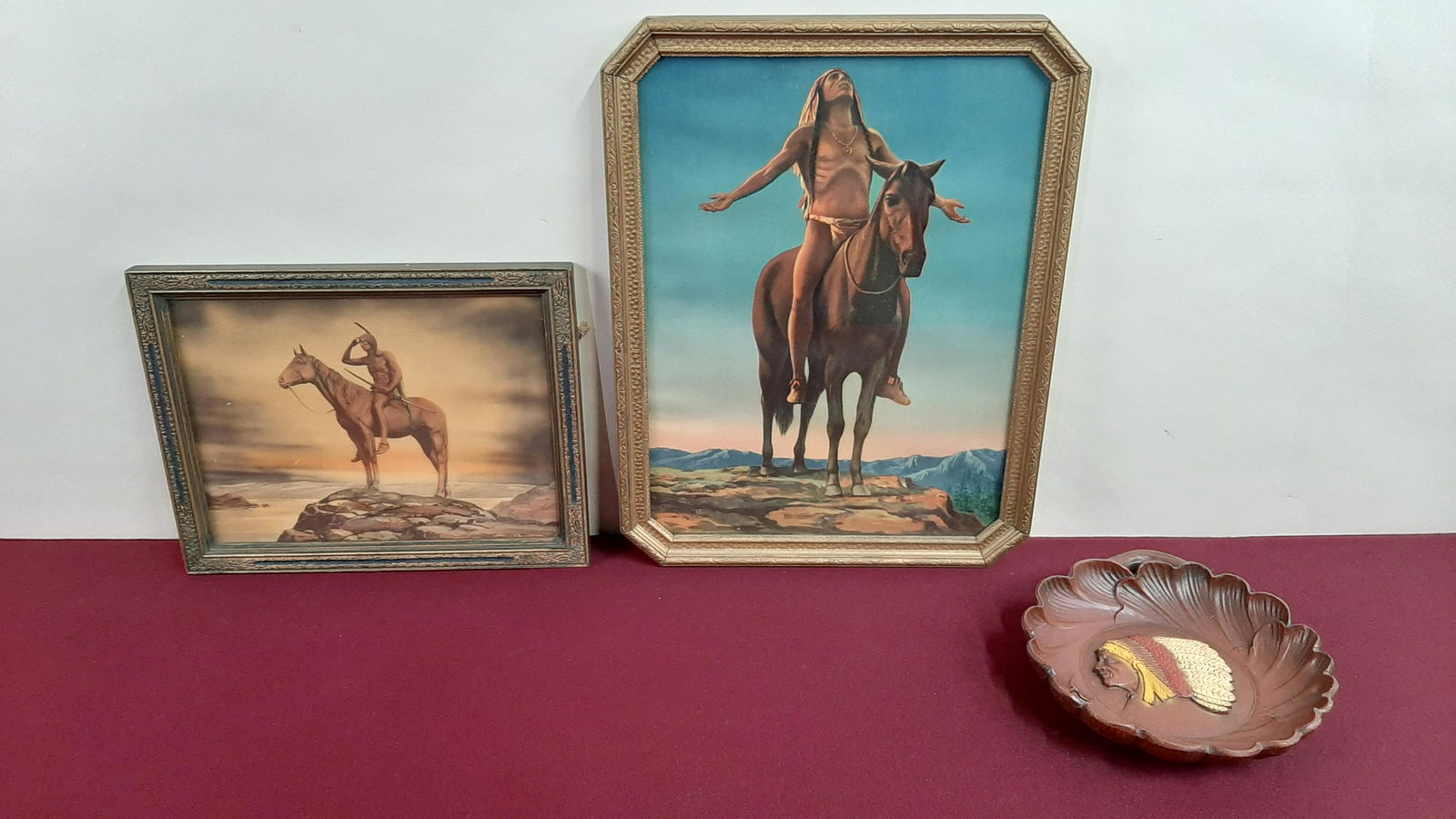 3 Pcs incl. Native American Prints (1 of 7)