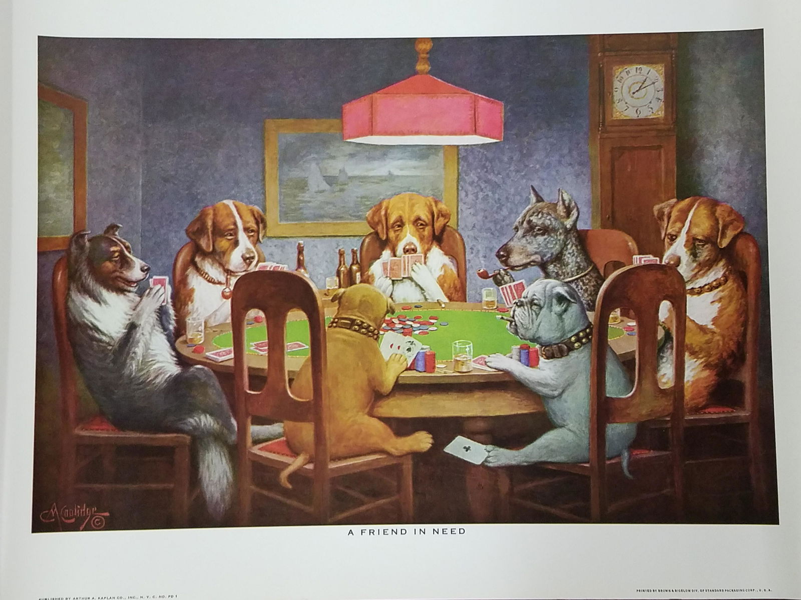 5 Dog Playing Prints (1 of 7)