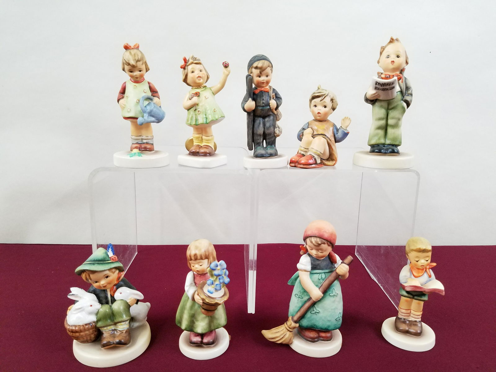 9 Hummel Figurines incl Chimney Sweep (1 of 10)