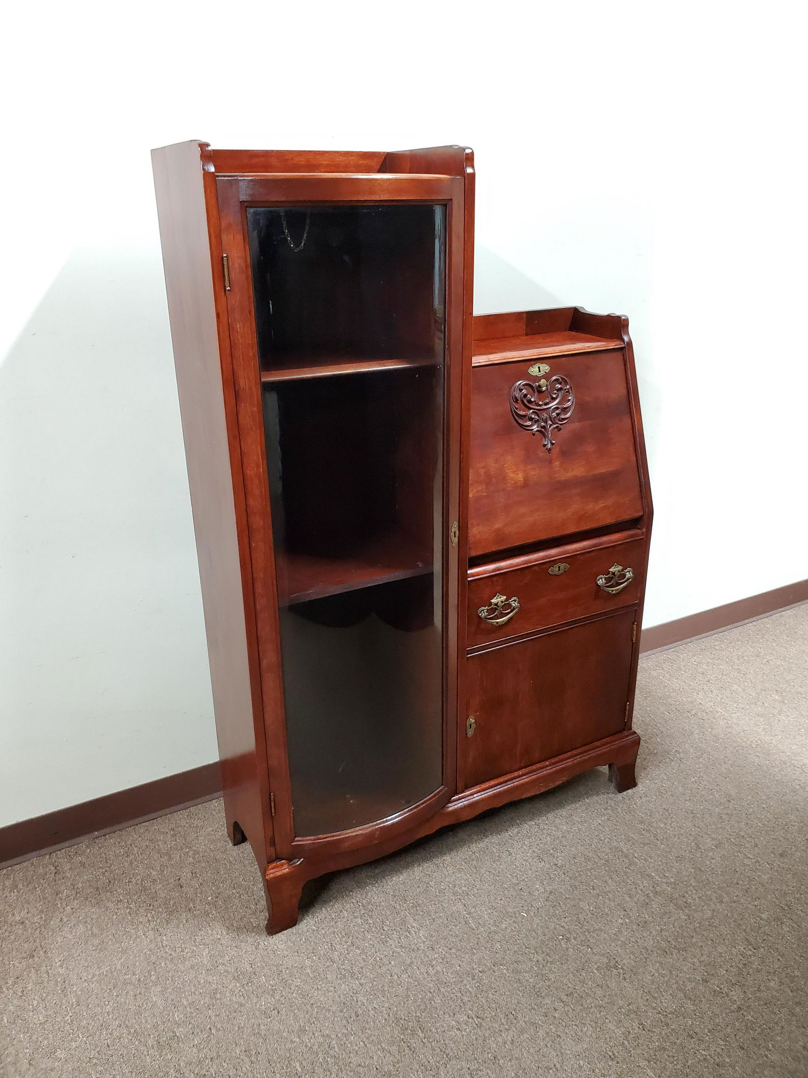 Antique Mahogany Side by Side (1 of 4)