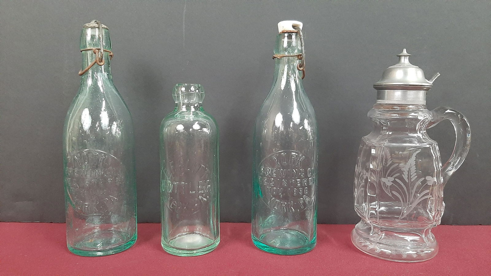 3 York, PA Bottles and Syrup (1 of 7)