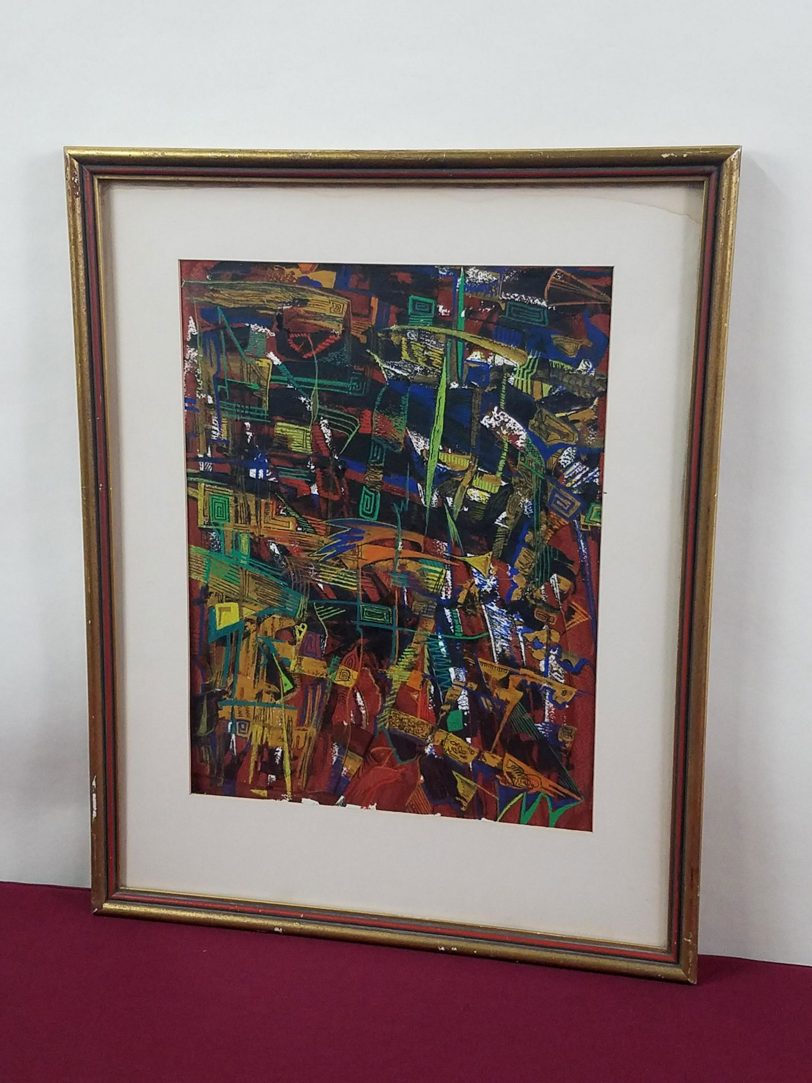 Jonathan Batchelor (Amer 1913-2003) Painting (1 of 6)