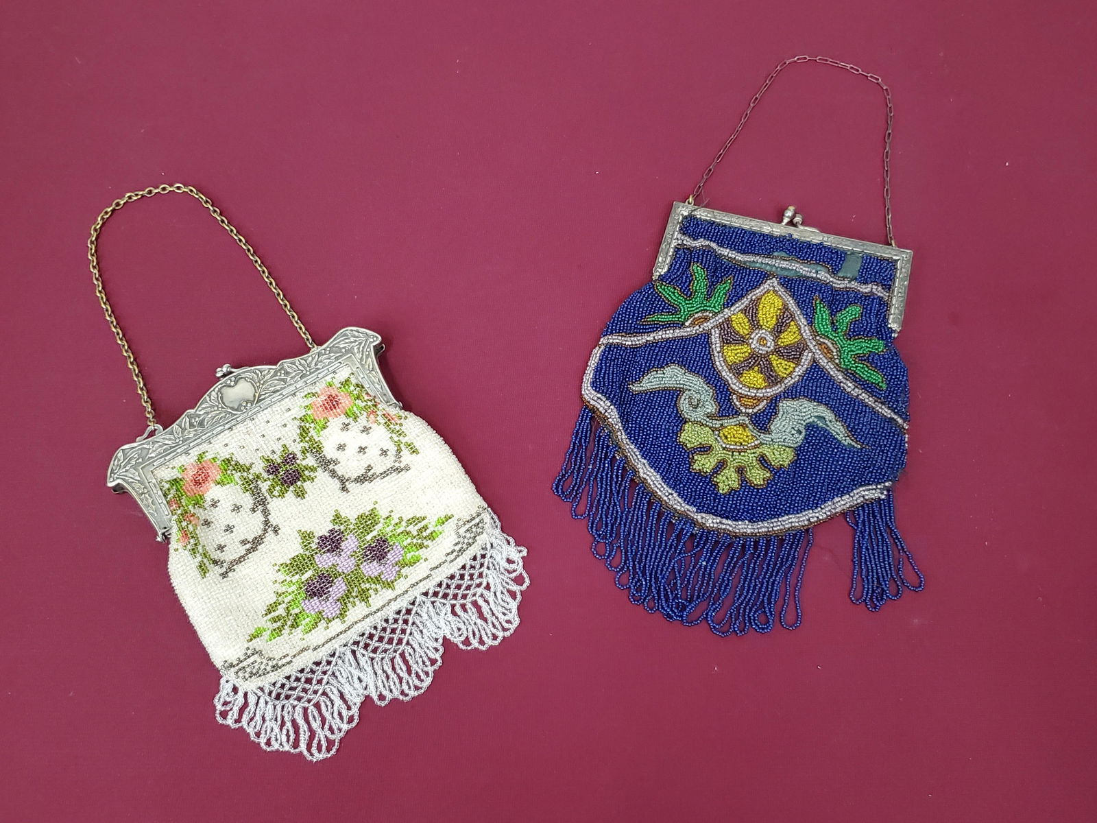 2 Beaded Bags (1 of 4)