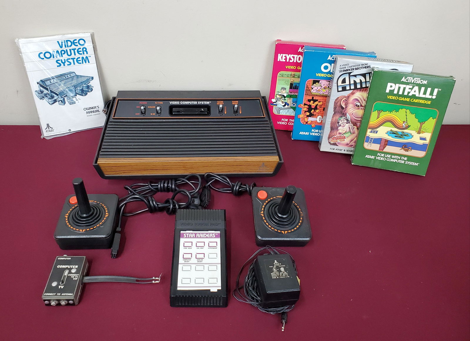 Atari Game System W/ Accessories (1 of 2)