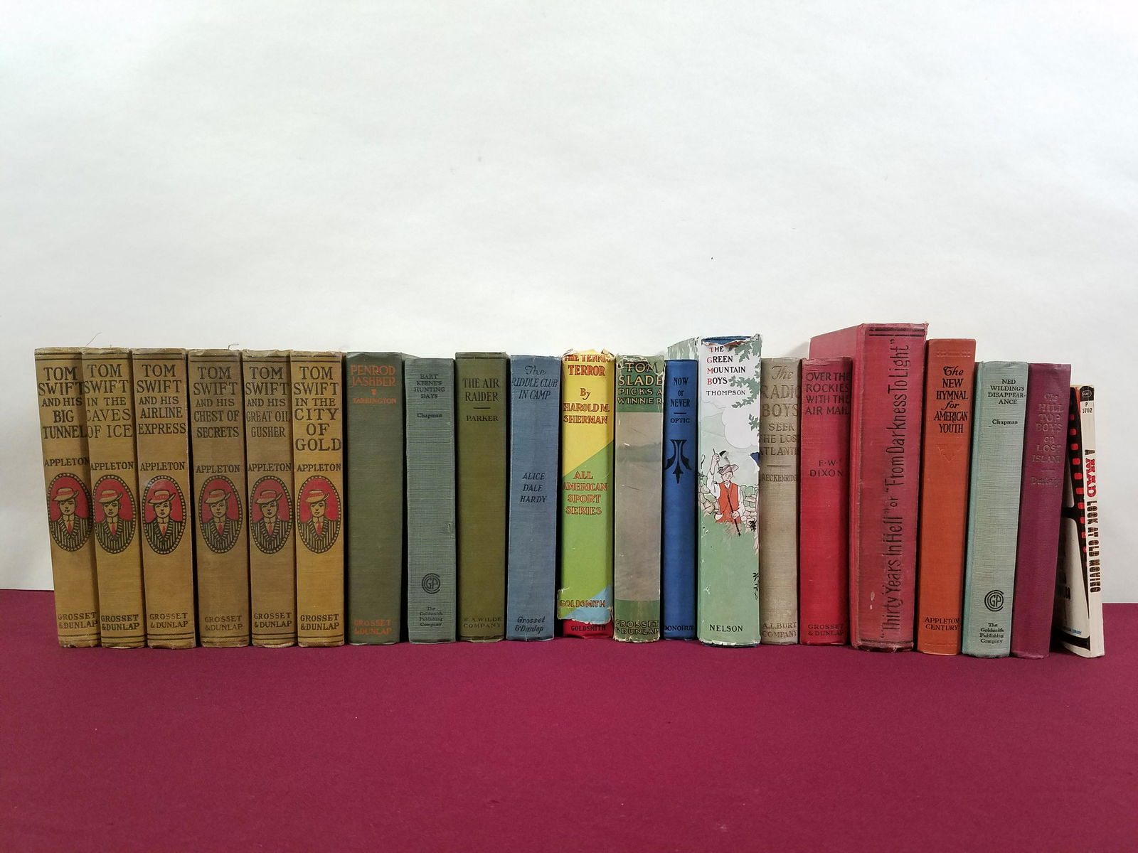 21 Books incl Tom Swift and MAD (1 of 11)