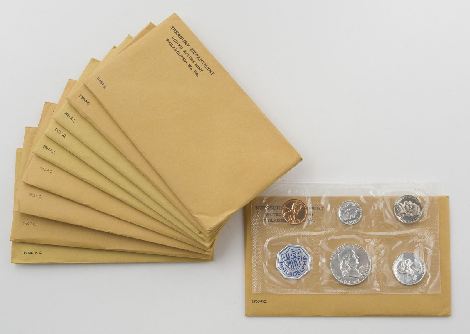 10 U.S. Proof Sets (1 of 2)