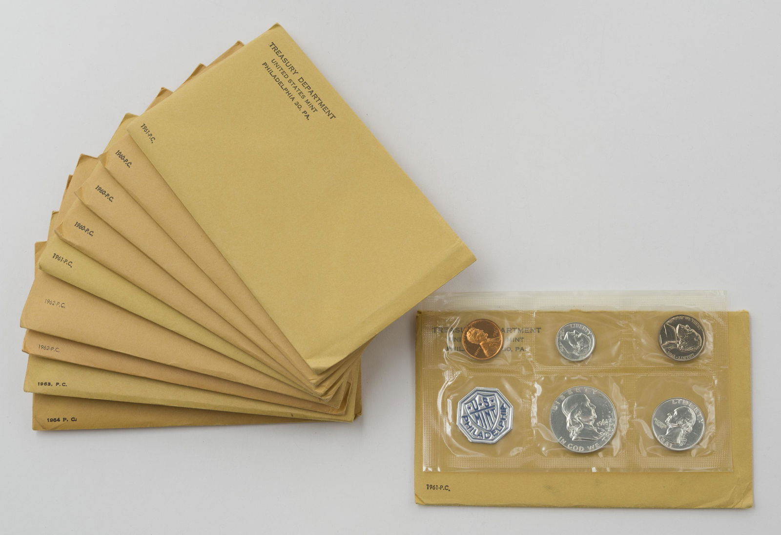 10 U.S. Proof Sets (1 of 2)