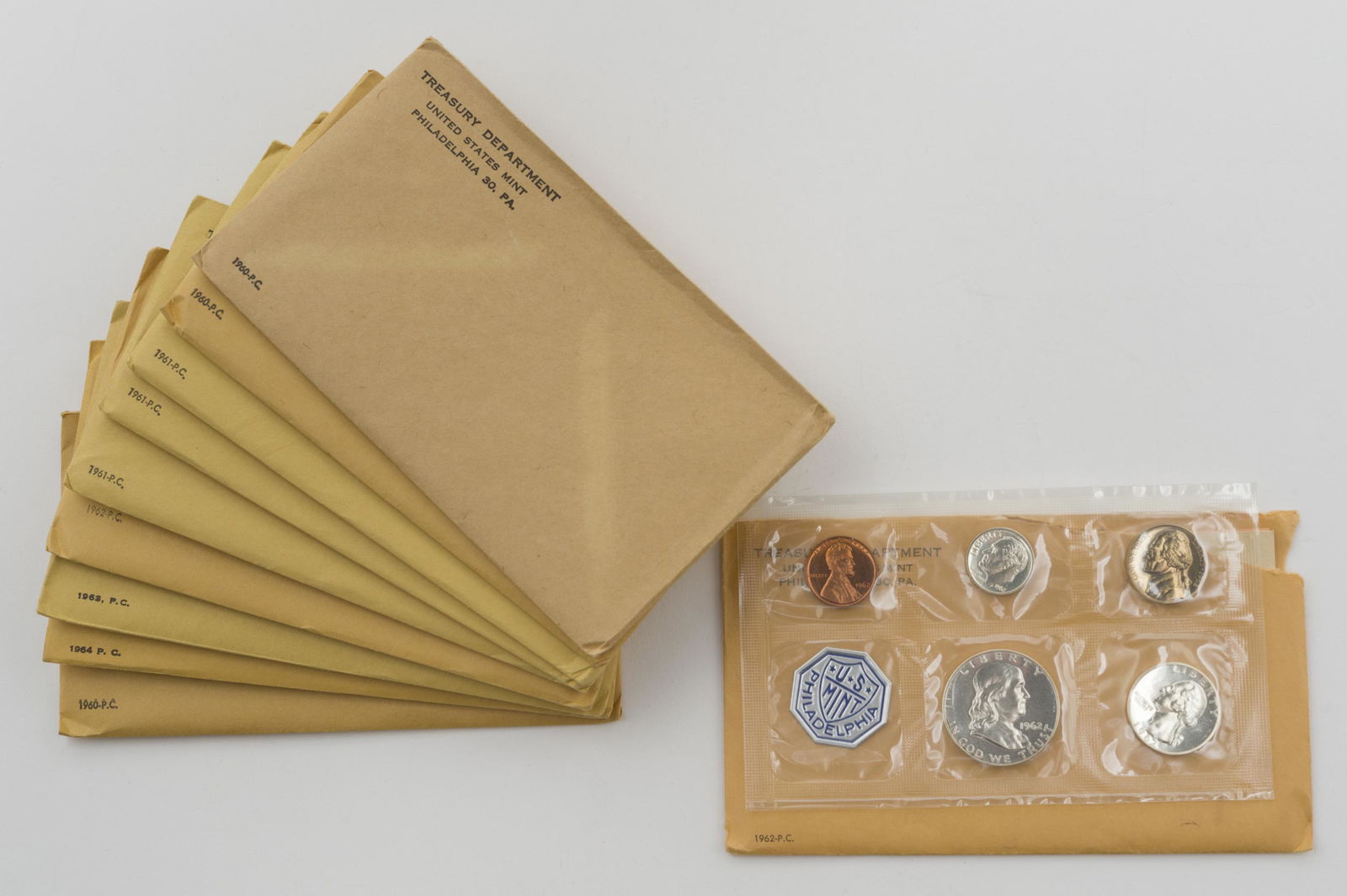 10 U.S. Proof Sets (1 of 2)