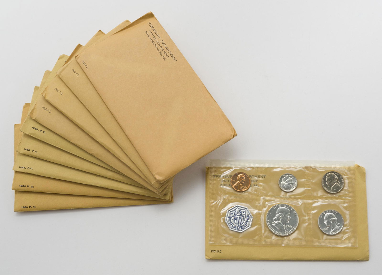 10 U.S. Proof Sets (1 of 2)