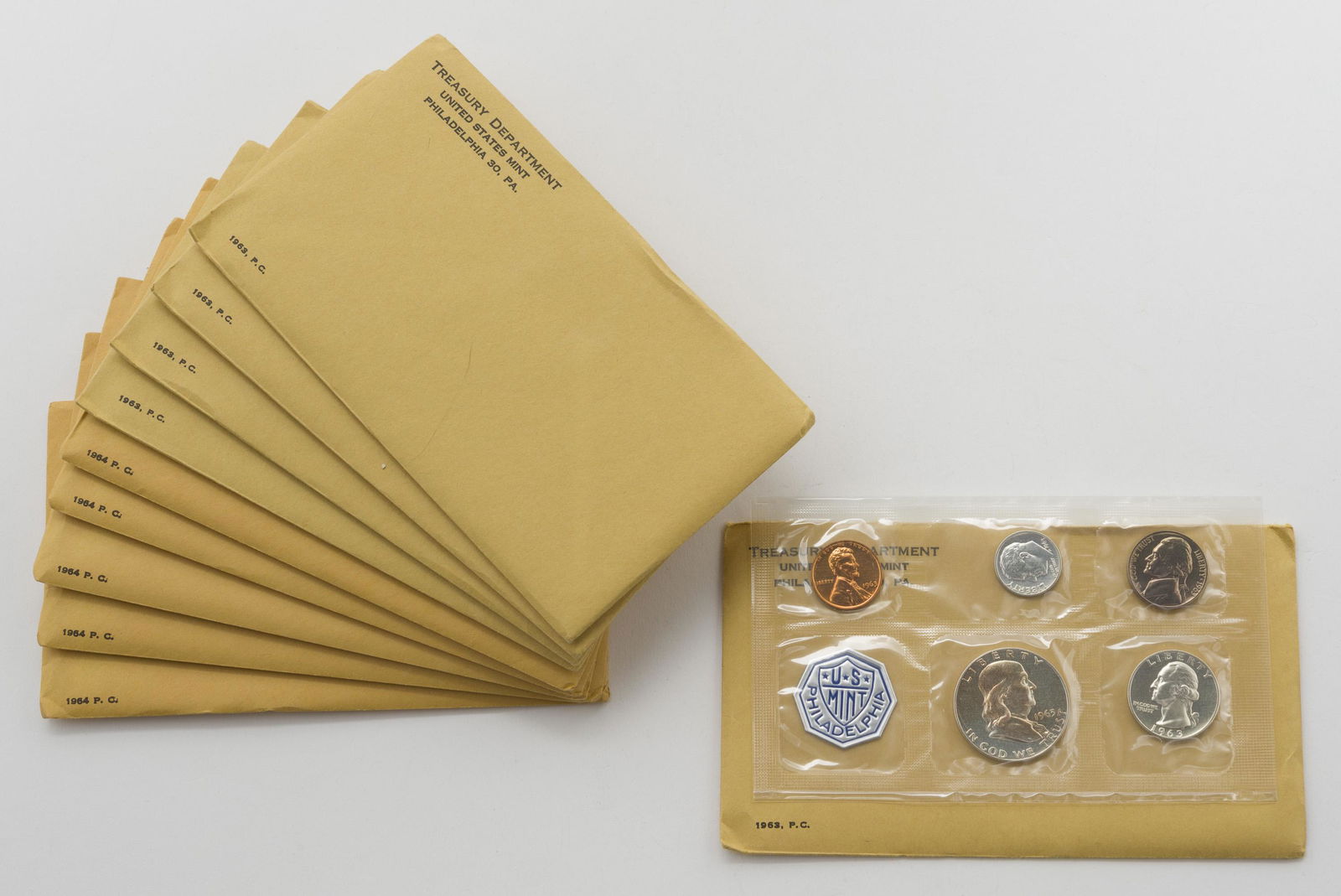 10 U.S. Proof Sets (1 of 2)