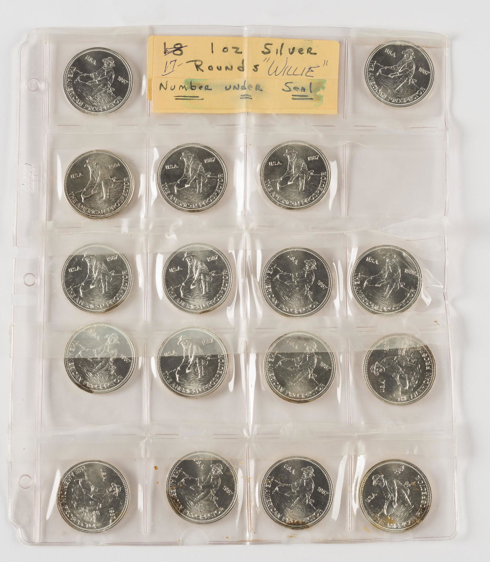 17 Silver Rounds (1 of 2)