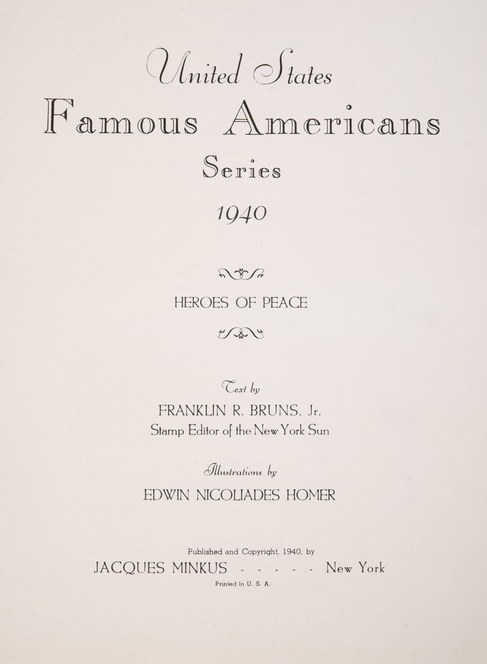 Famous Americans Album (1 of 16)