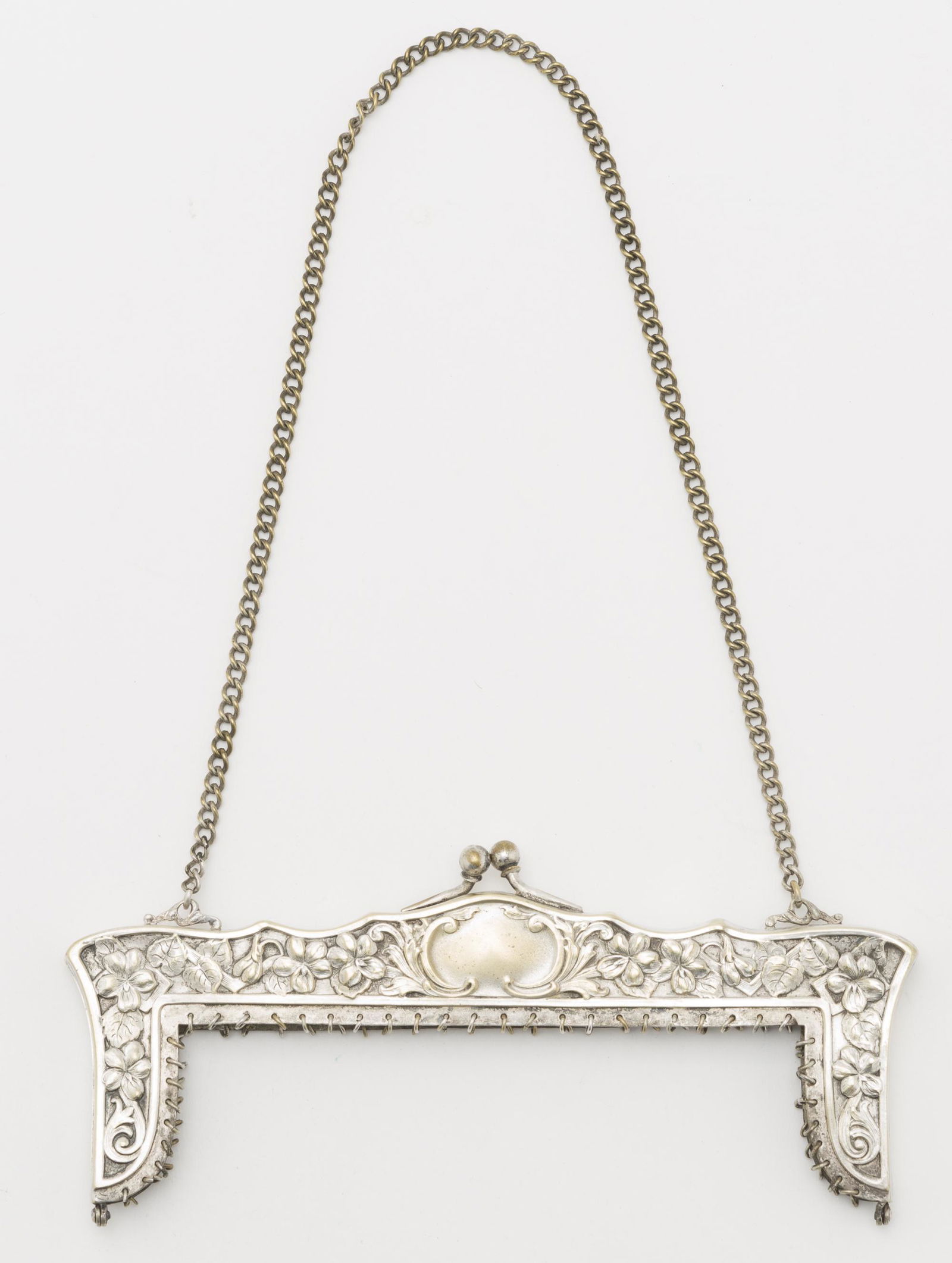 Antique German Silver Purse Frame (1 of 8)