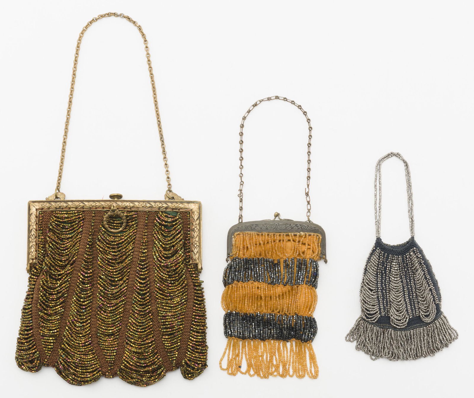 Lot of Antique Beaded Purse and 2 Coin Purses (1 of 9)