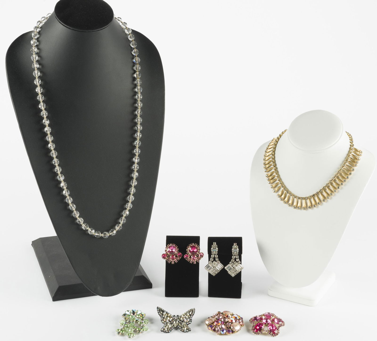 8 Pcs Costume Jewelry Incl Rhinestone (1 of 13)