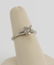 Jabel 18K White Gold Diamond Solitaire Ring