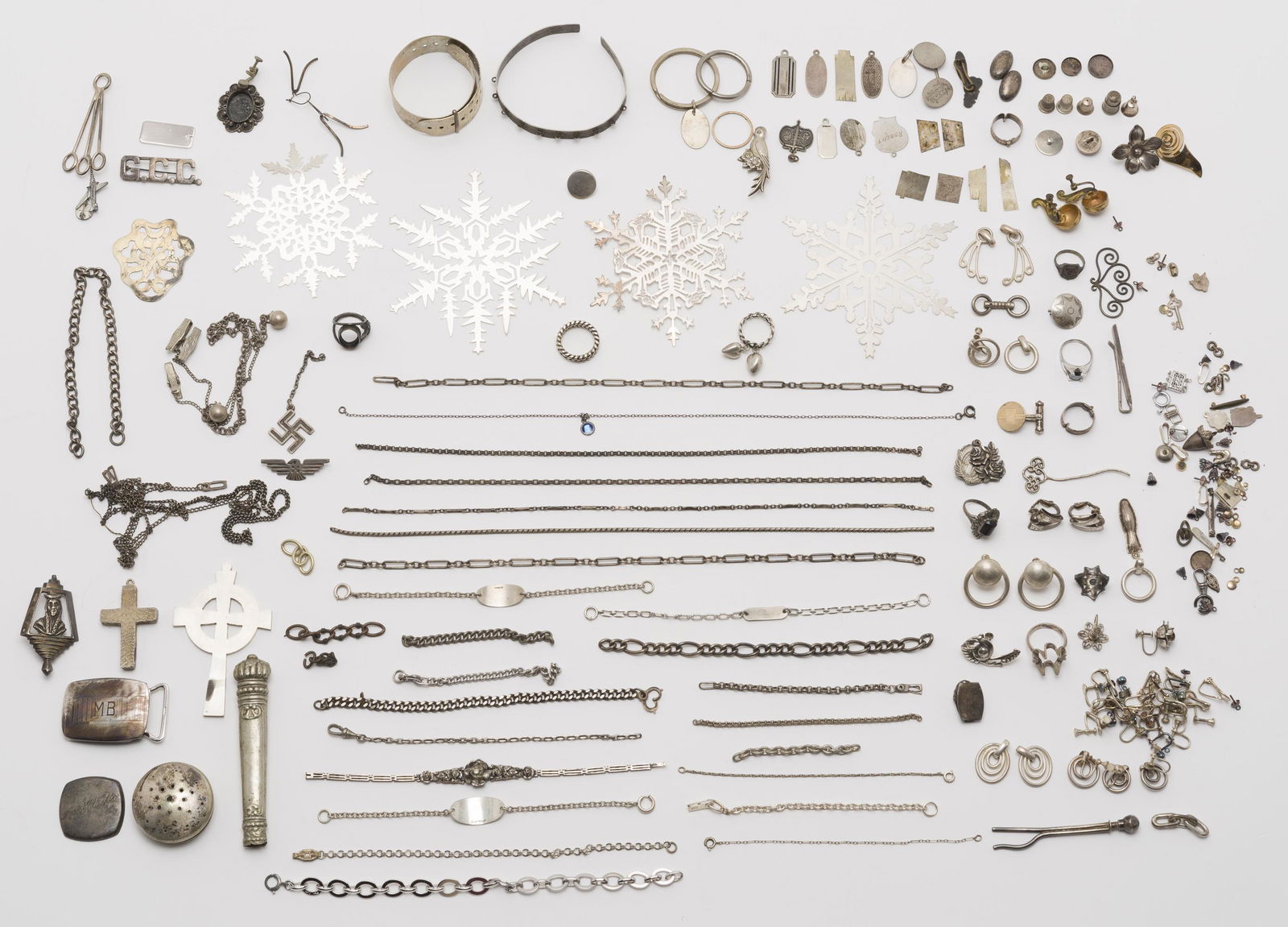 Large Grouping of Sterling 21 ozt (1 of 1)