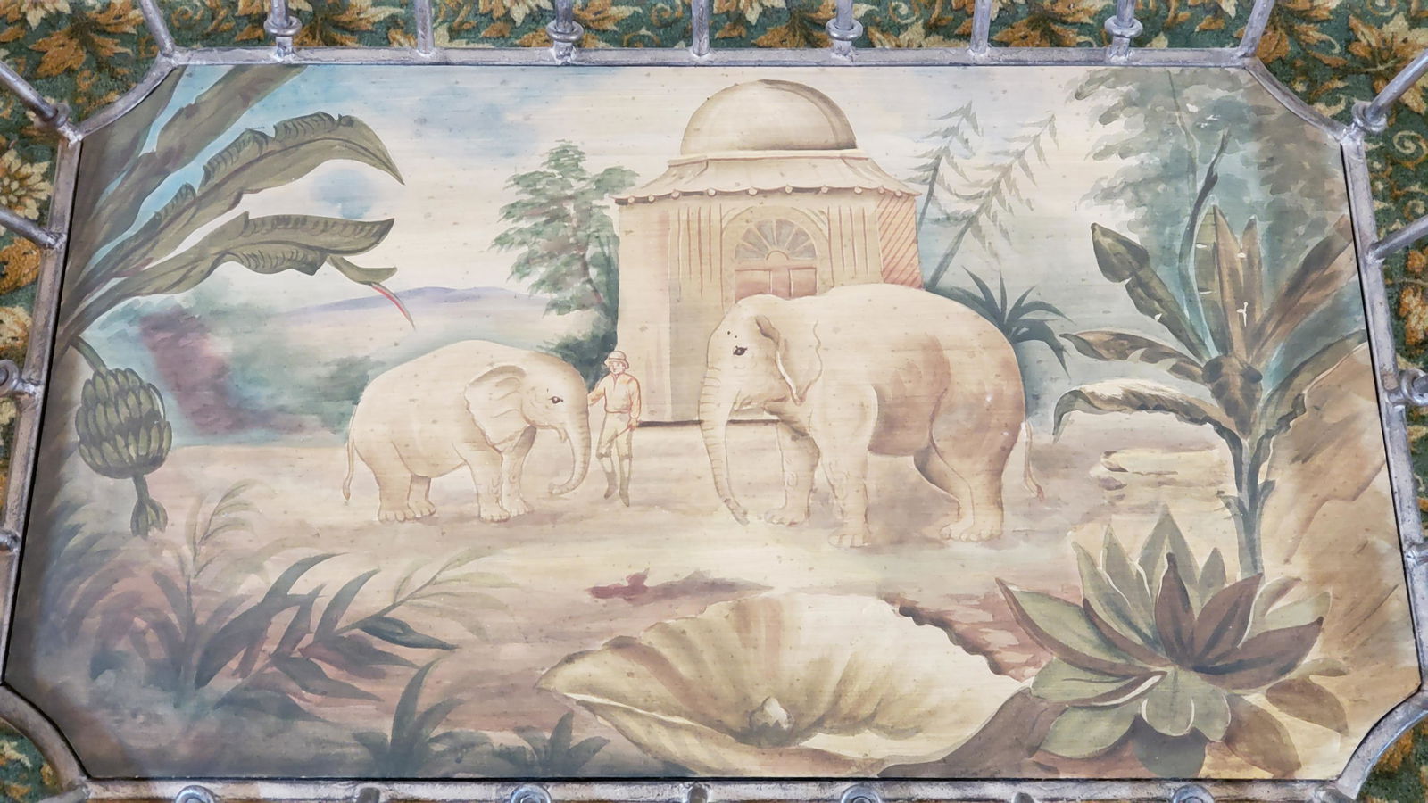 Paint Decorated Tray Table (1 of 4)