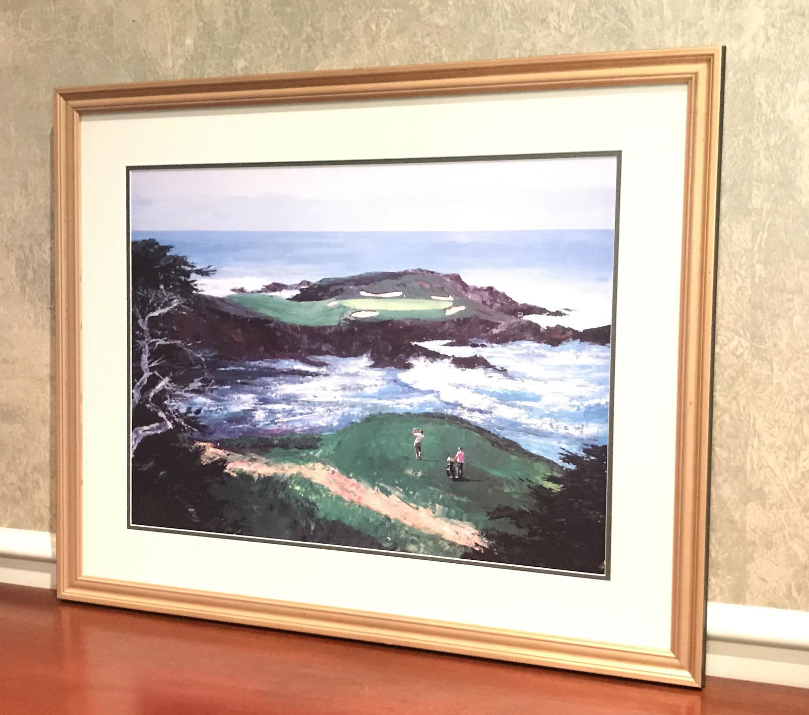 Pebble Beach Golf Print (1 of 2)