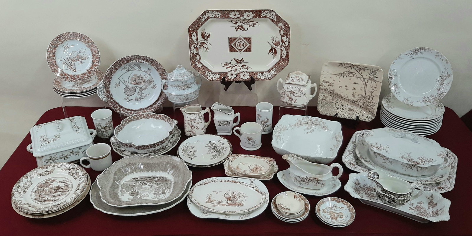 57 Pcs Transferware Collection (1 of 19)