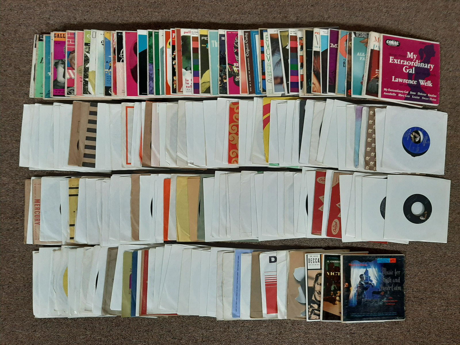 188 45 RPM Records incl. Picture Sleeves (1 of 10)