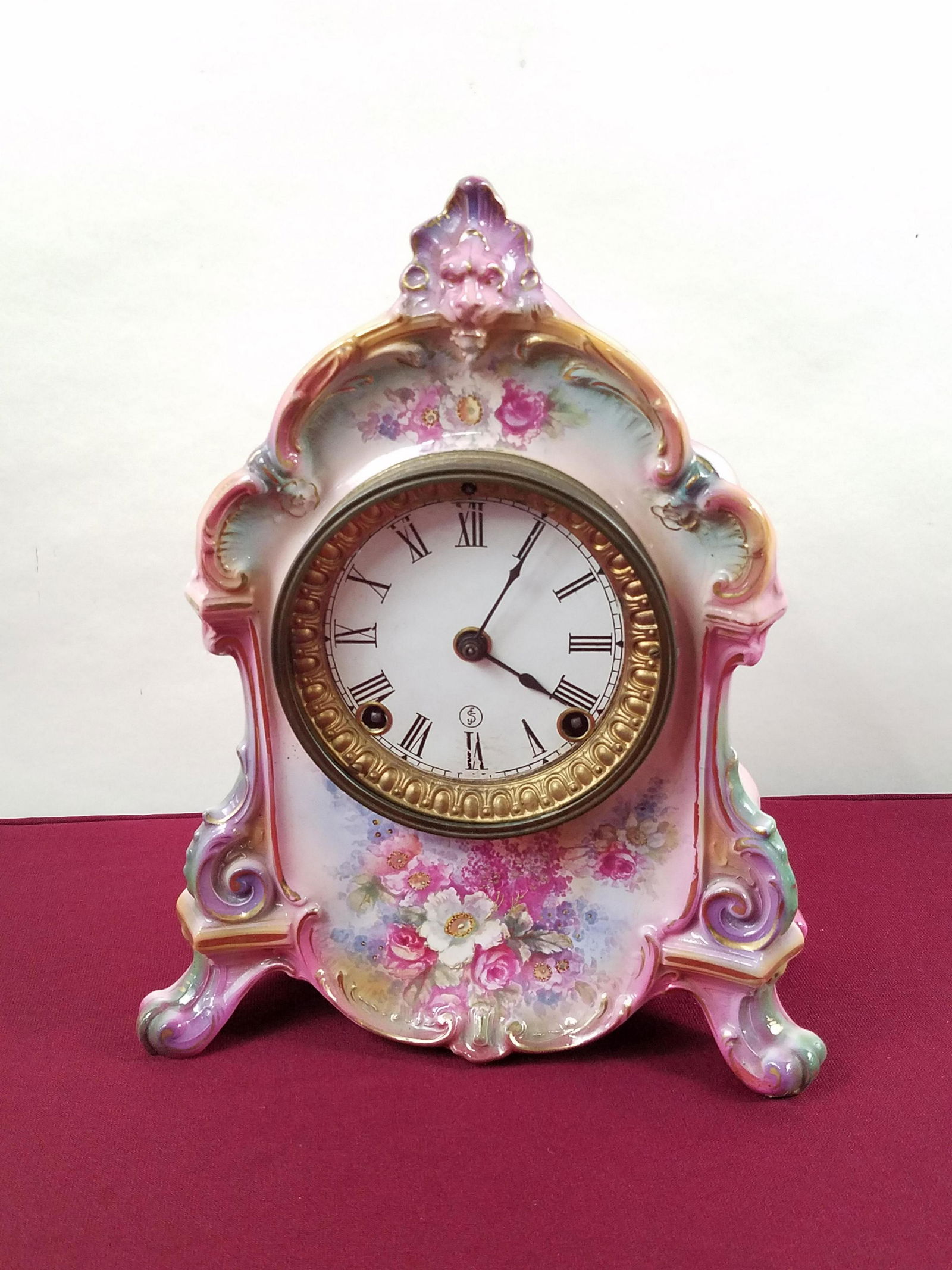 Ansonia Royal Bonn "La Rambla" Clock (1 of 6)