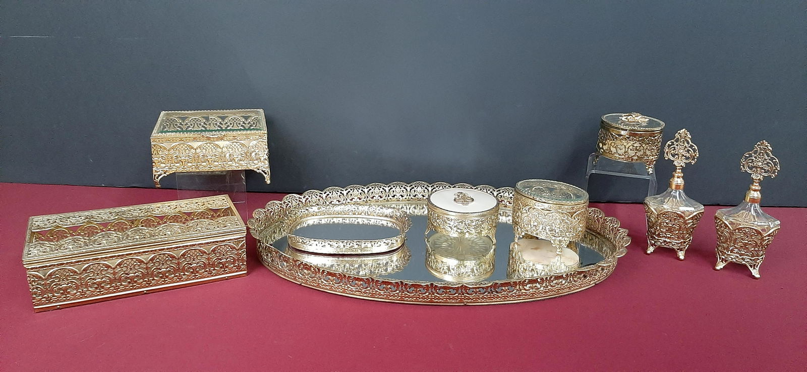 9 Pc Overlay Dresser Set (1 of 12)