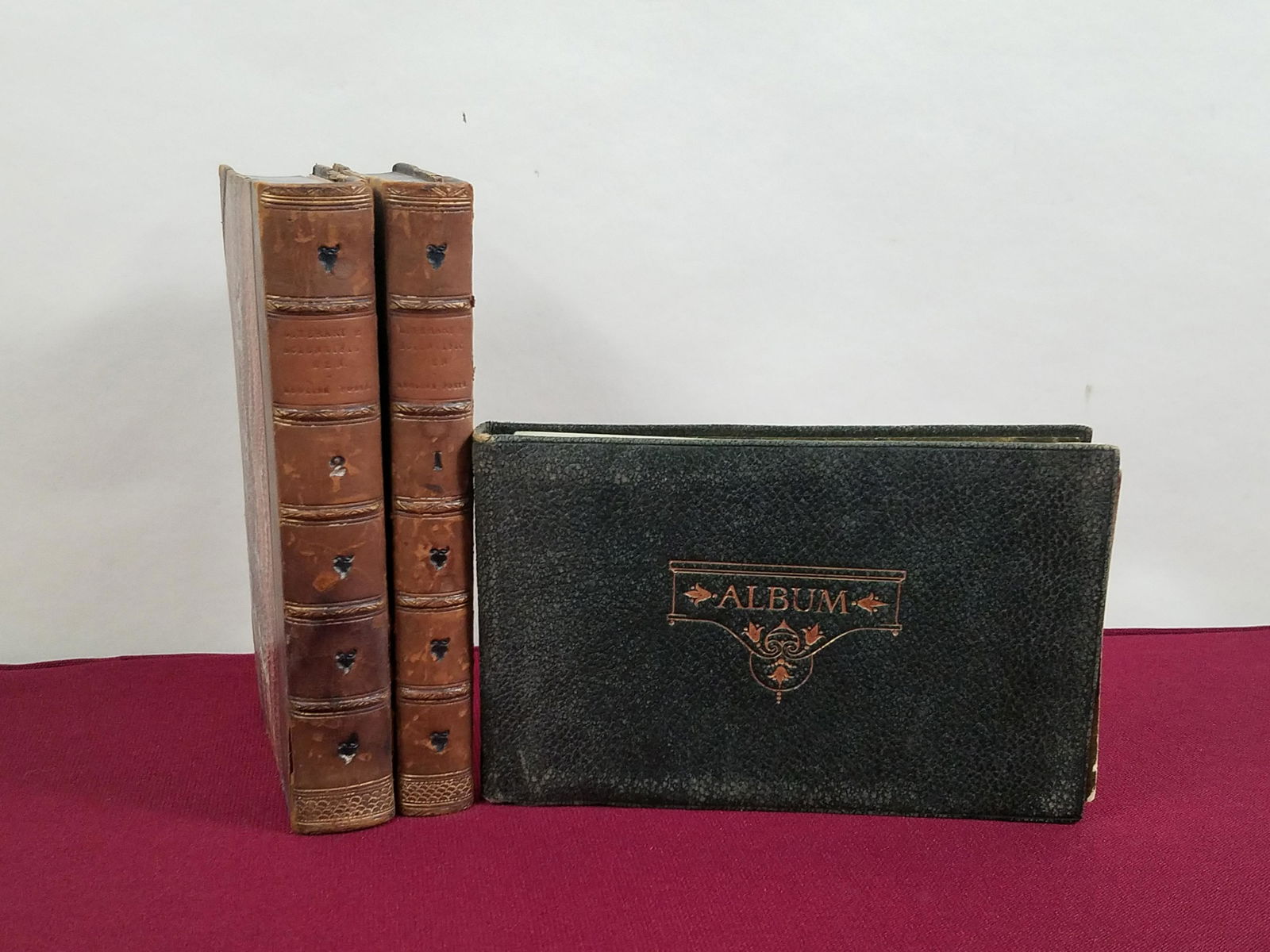 2 Vols Eminent Literary Books and Autograph Book (1 of 12)