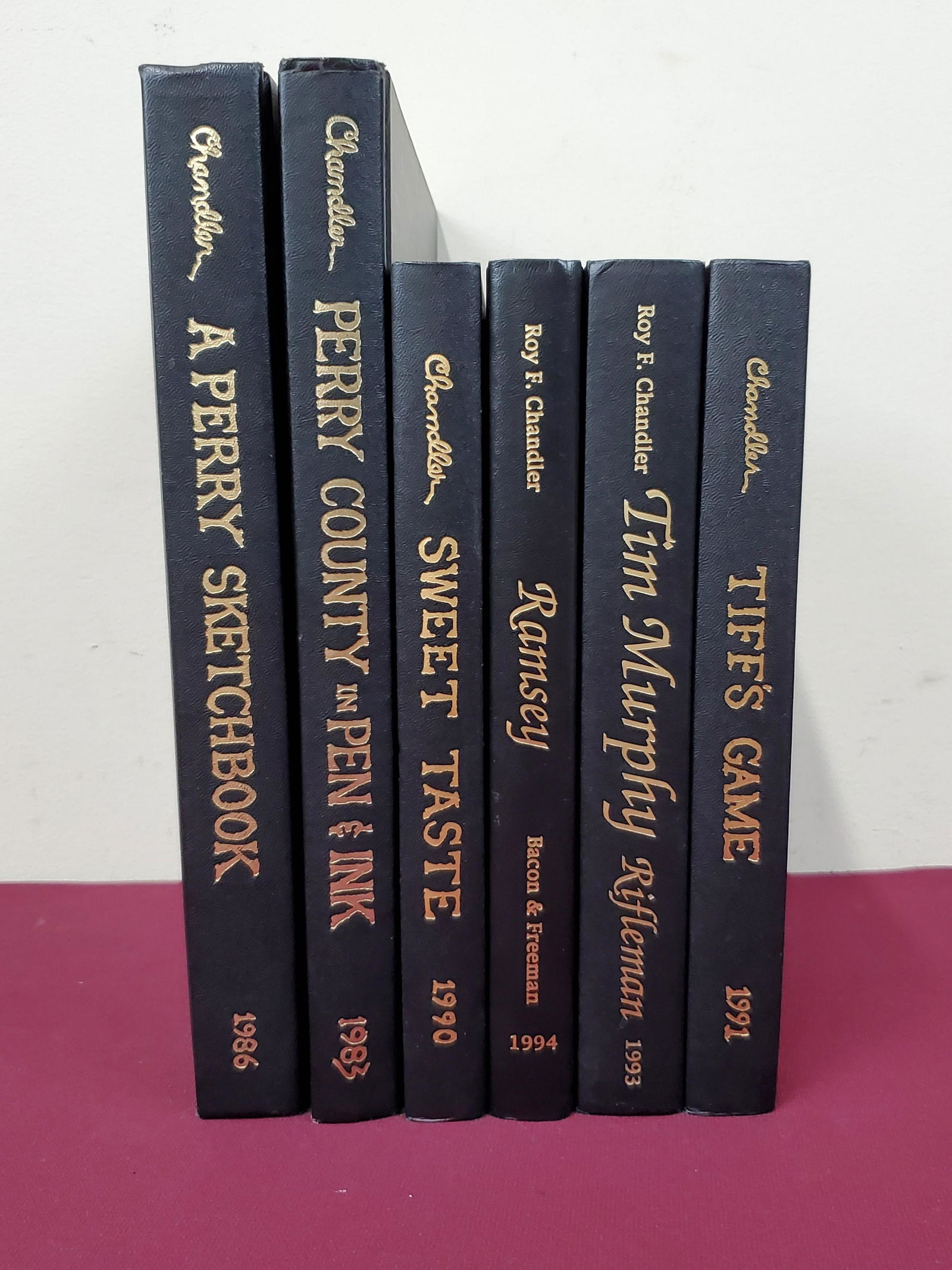 6 Signed Roy F. Chandler Books (1 of 16)