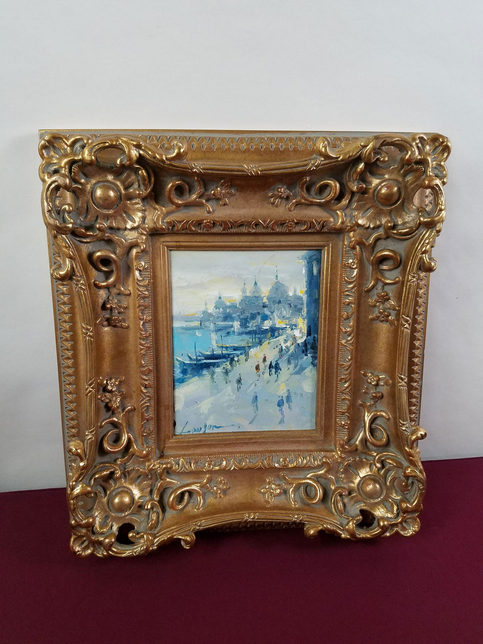 Ernest Lawson "Venice at Sunset" Painting (1 of 7)