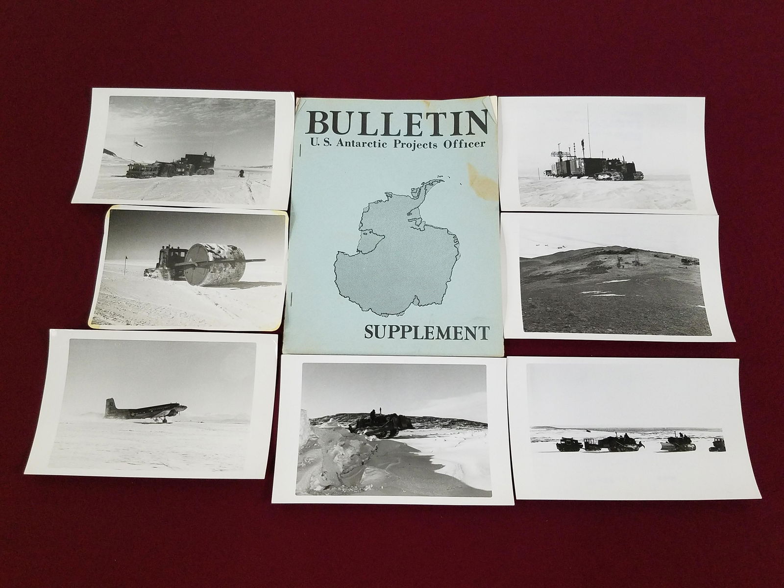 32 Pcs Antarctica Photos and News Clippings (1 of 15)