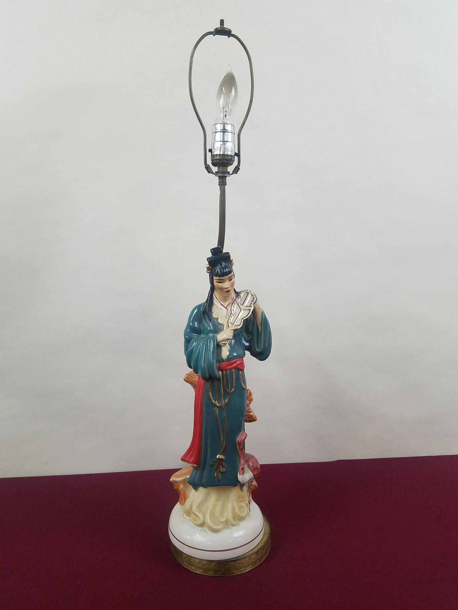 Asian Ceramic Lamp (1 of 3)