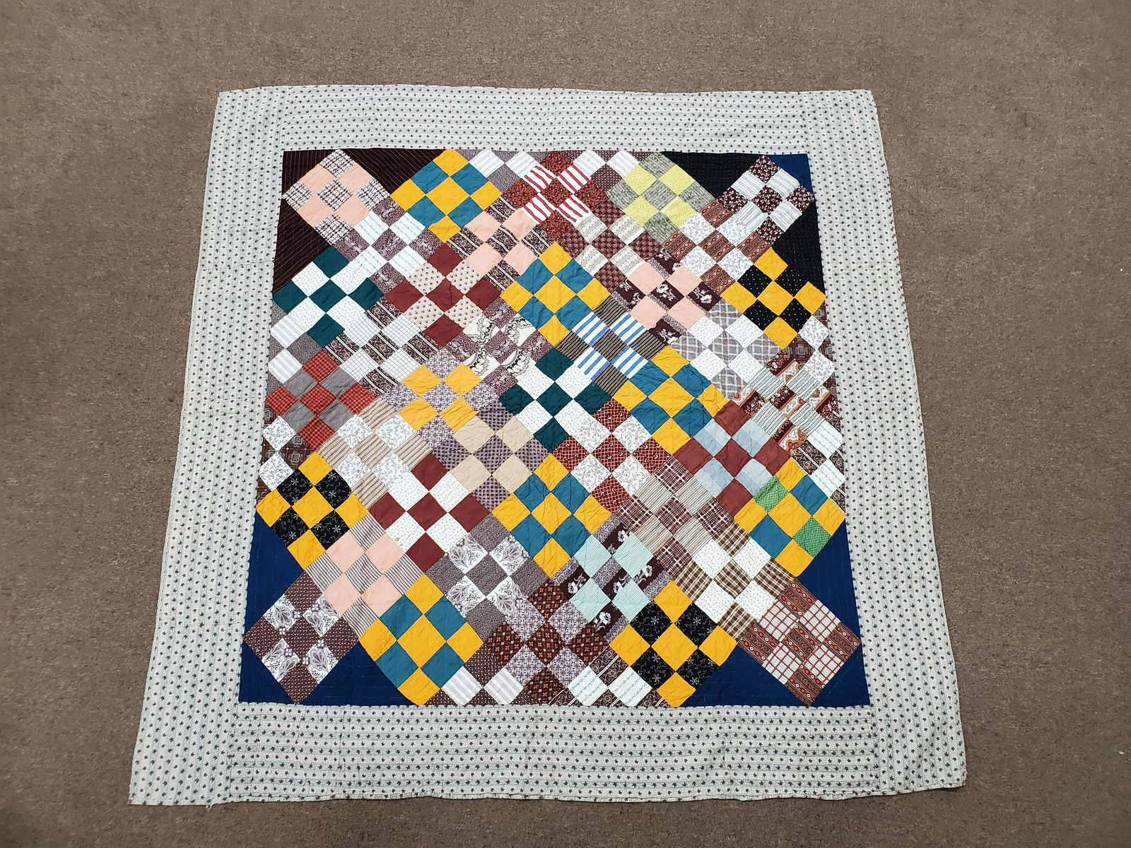 Patchwork Summer Quilt (1 of 5)