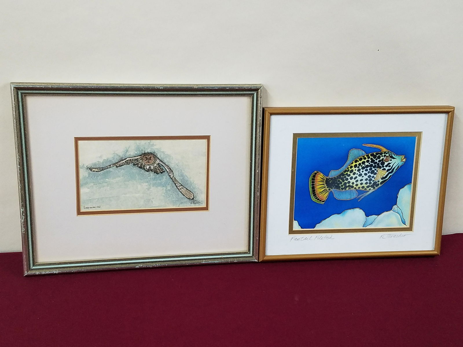 Owl and Fish Prints (1 of 9)