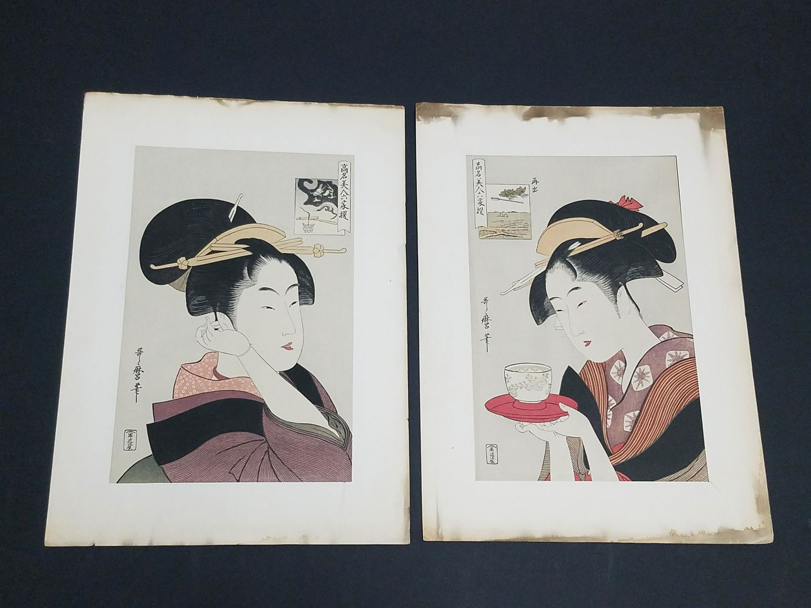 2 Nikko Co Wood Block Prints (1 of 5)