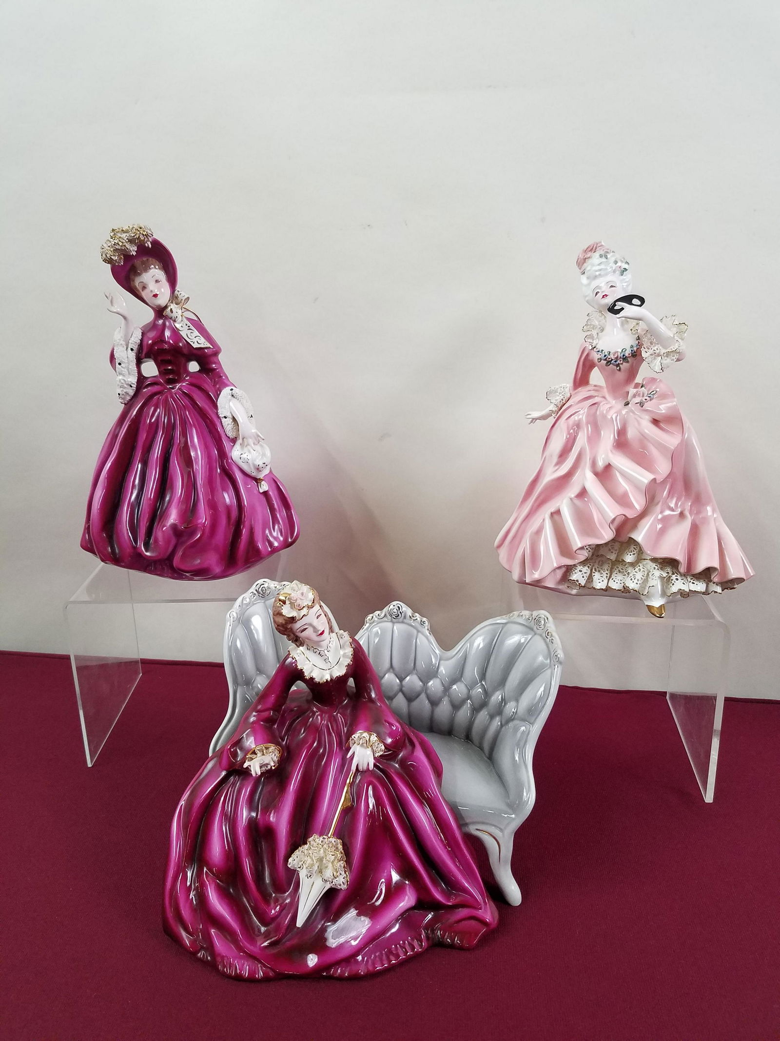 3 Florence Ceramics Figurines (1 of 9)
