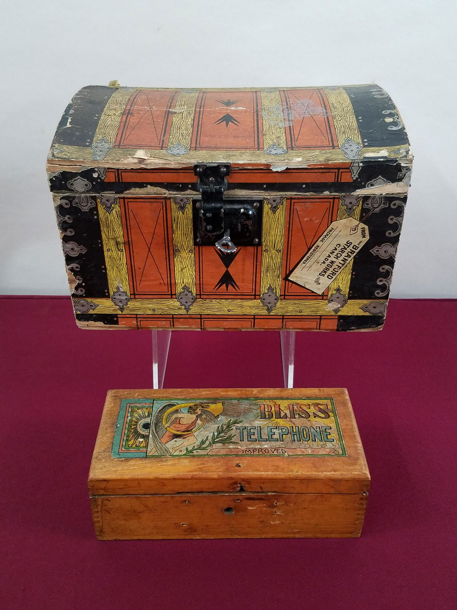 2 Advertising Boxes incl Bliss Telephone (1 of 9)