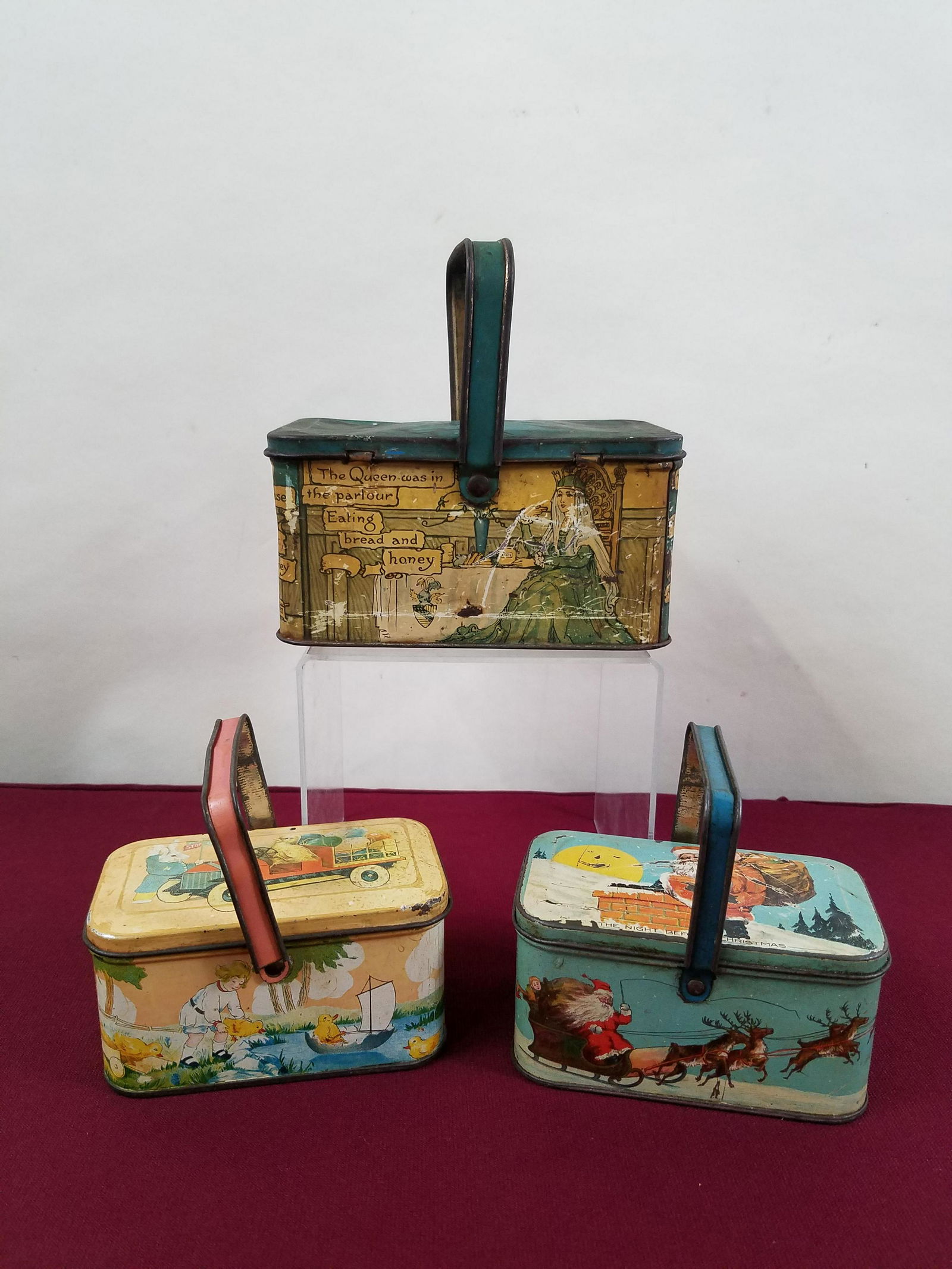 3 Vintage Tin Boxes (1 of 3)