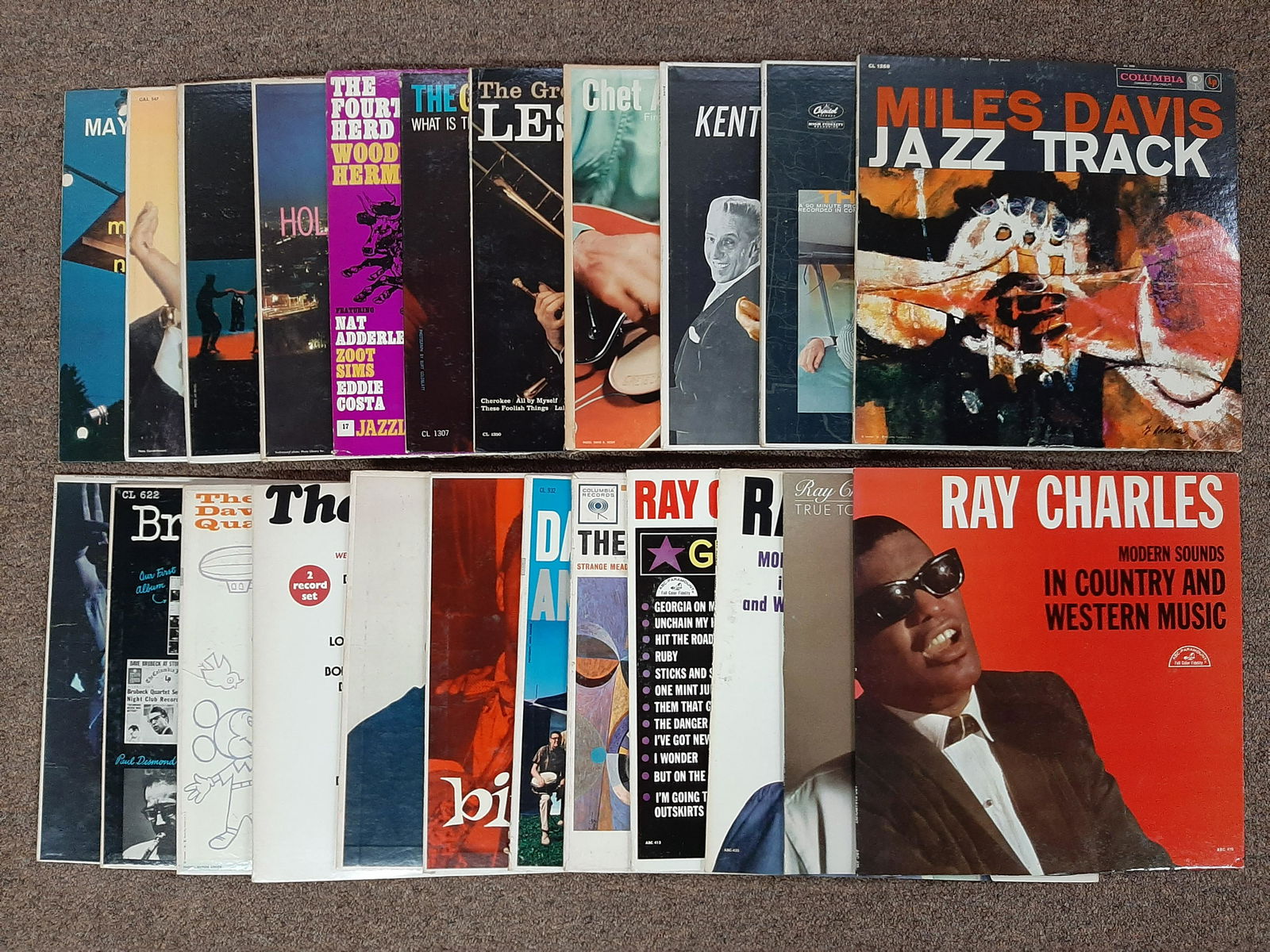 23 Jazz Records incl. Dizzy Gillespie (1 of 4)