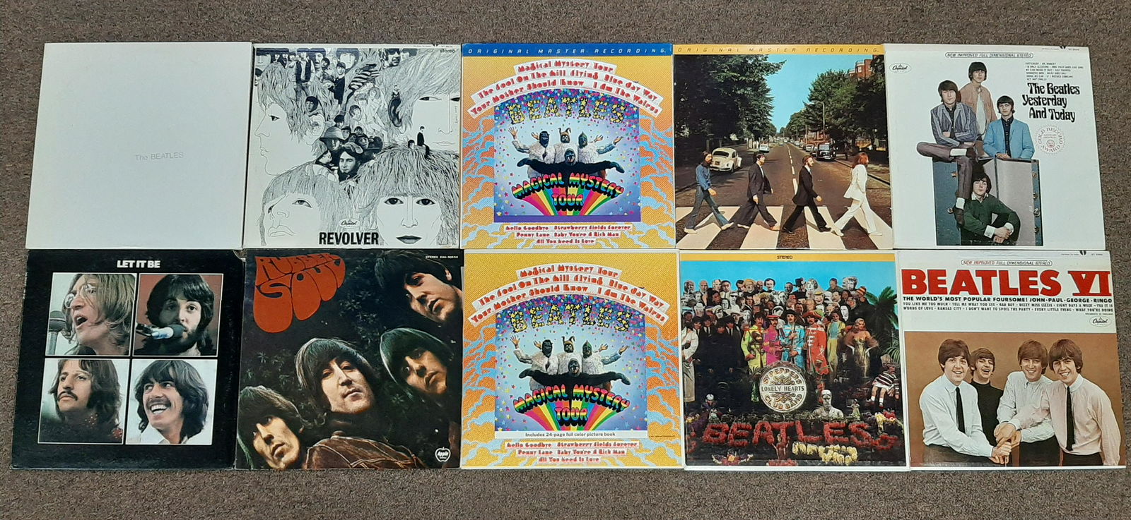 10 Beatles Records (1 of 1)