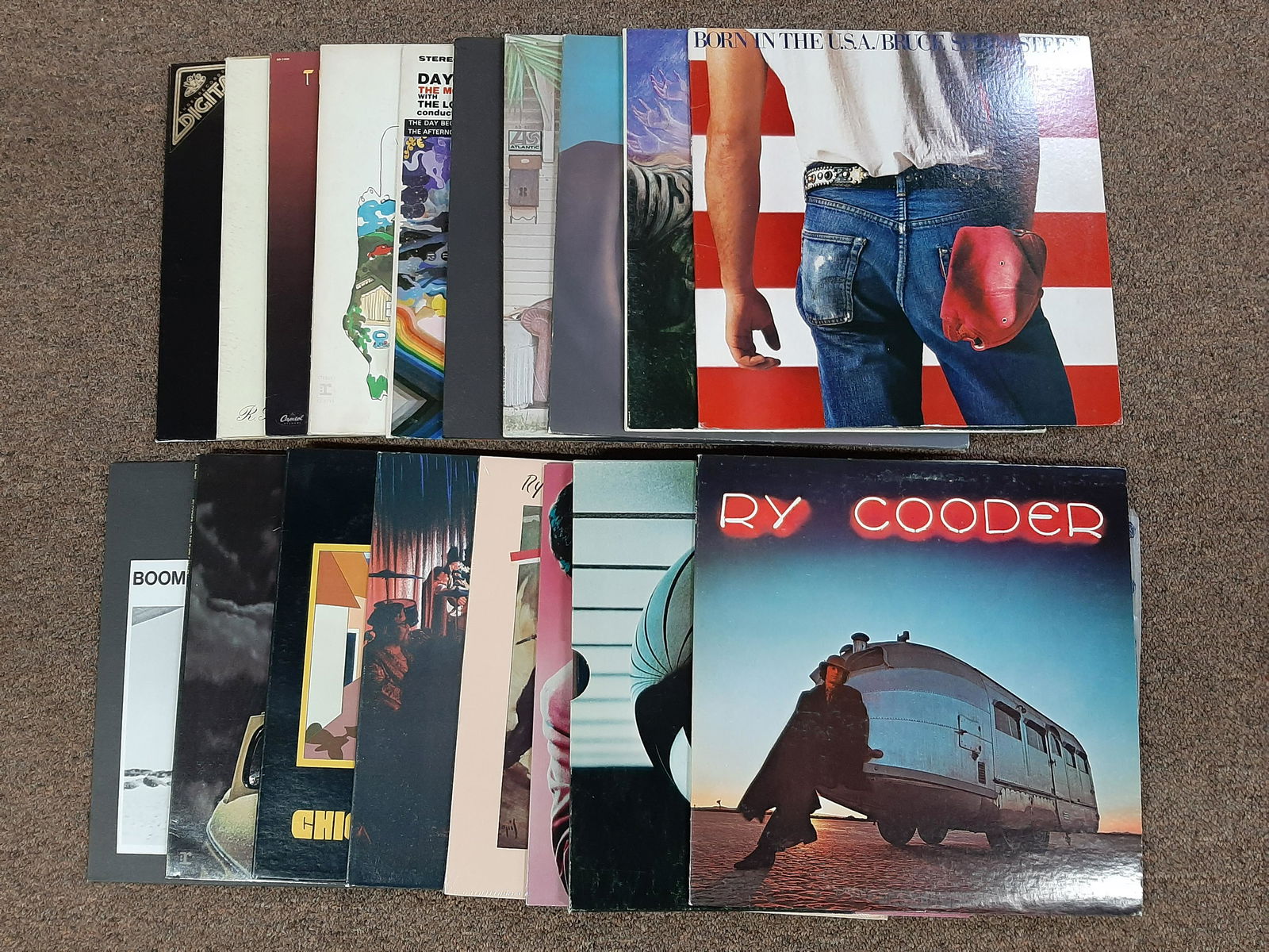 18 Records incl. Ry Cooder (1 of 3)