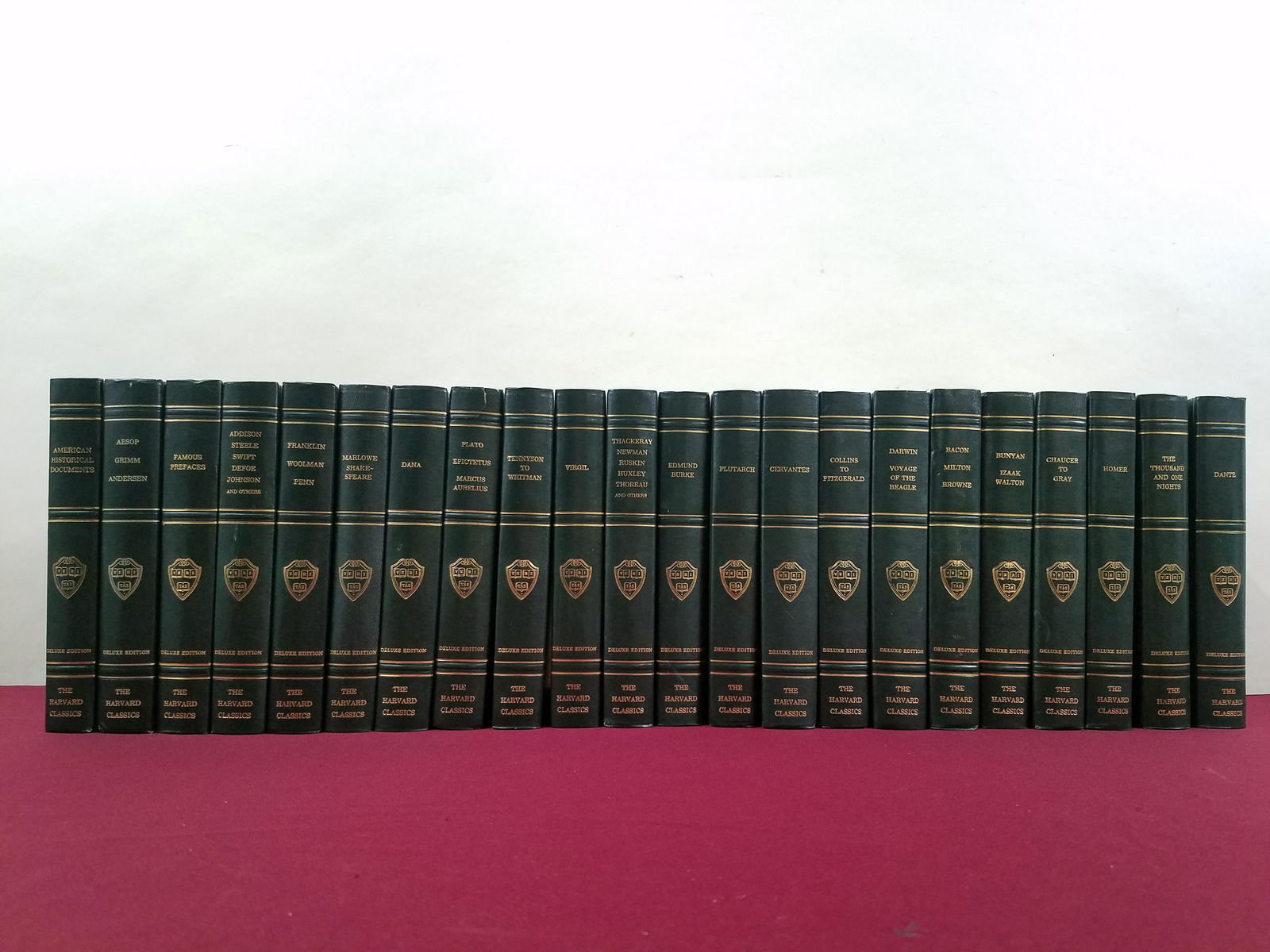 22 Vols Harvard Classics incl Homer and Dante (1 of 6)