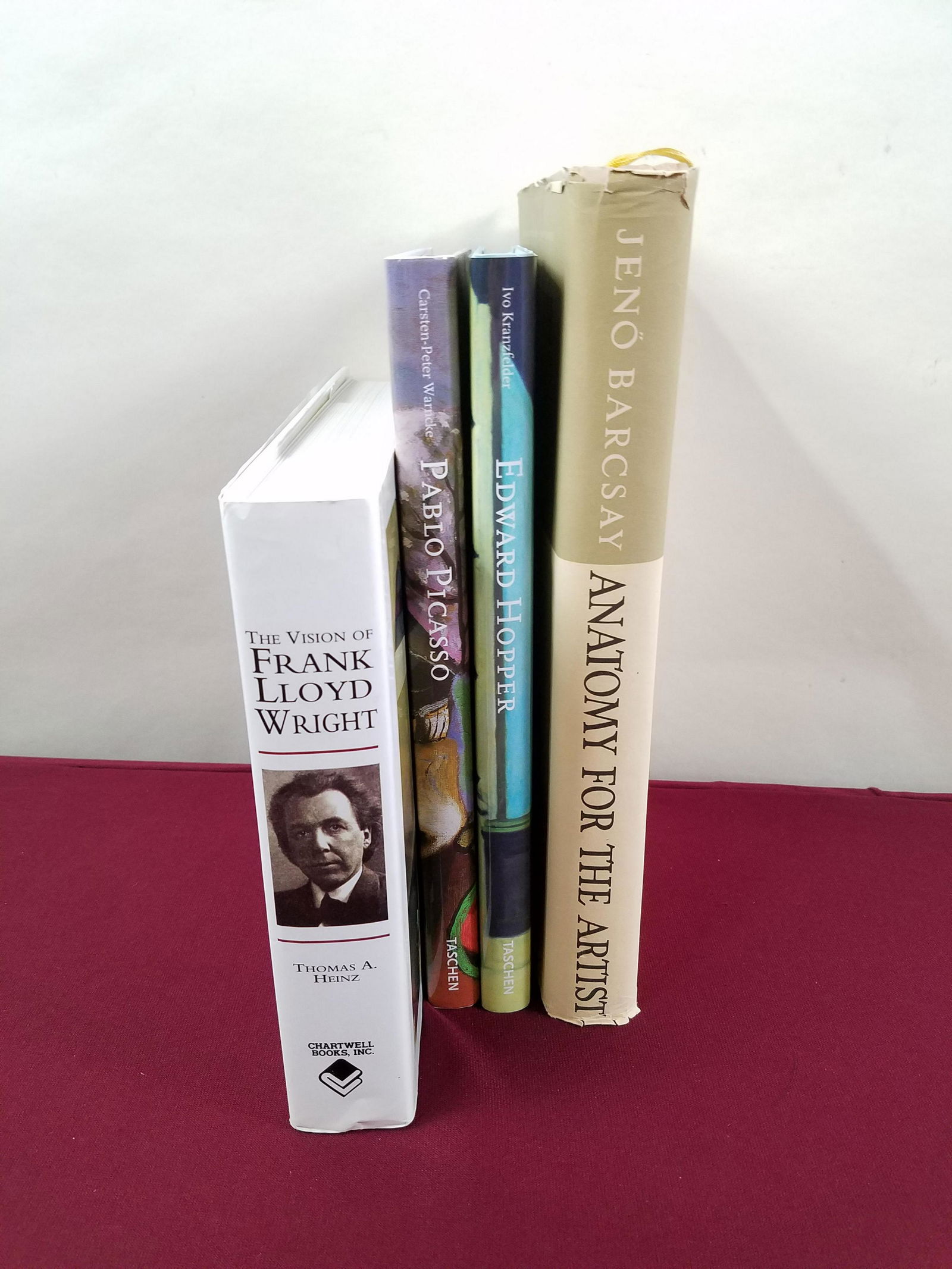 4 Art Books incl Frank Lloyd Wright (1 of 11)