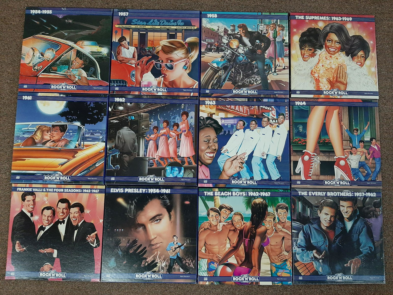 12 Time Life "Rock 'n Roll Era" Record Sets (1 of 2)