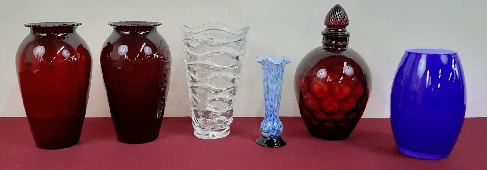 6 Pcs Glass incl. Ruby (1 of 3)