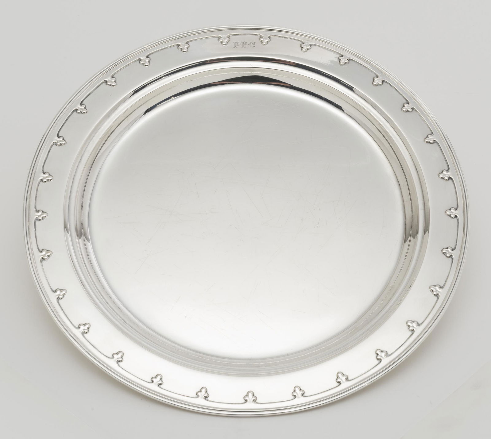 Tiffany Sterling St. Dunstan Charger (1 of 5)