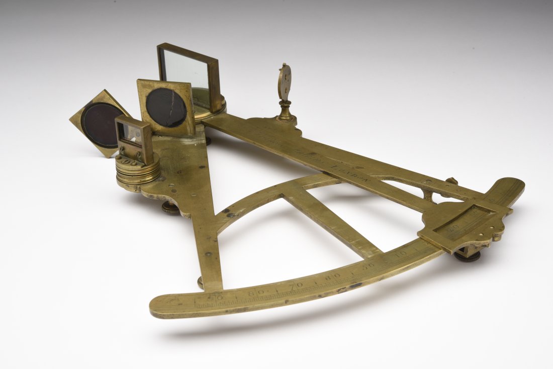 18th Century Francis Watkins Brass Octant (1 of 5)