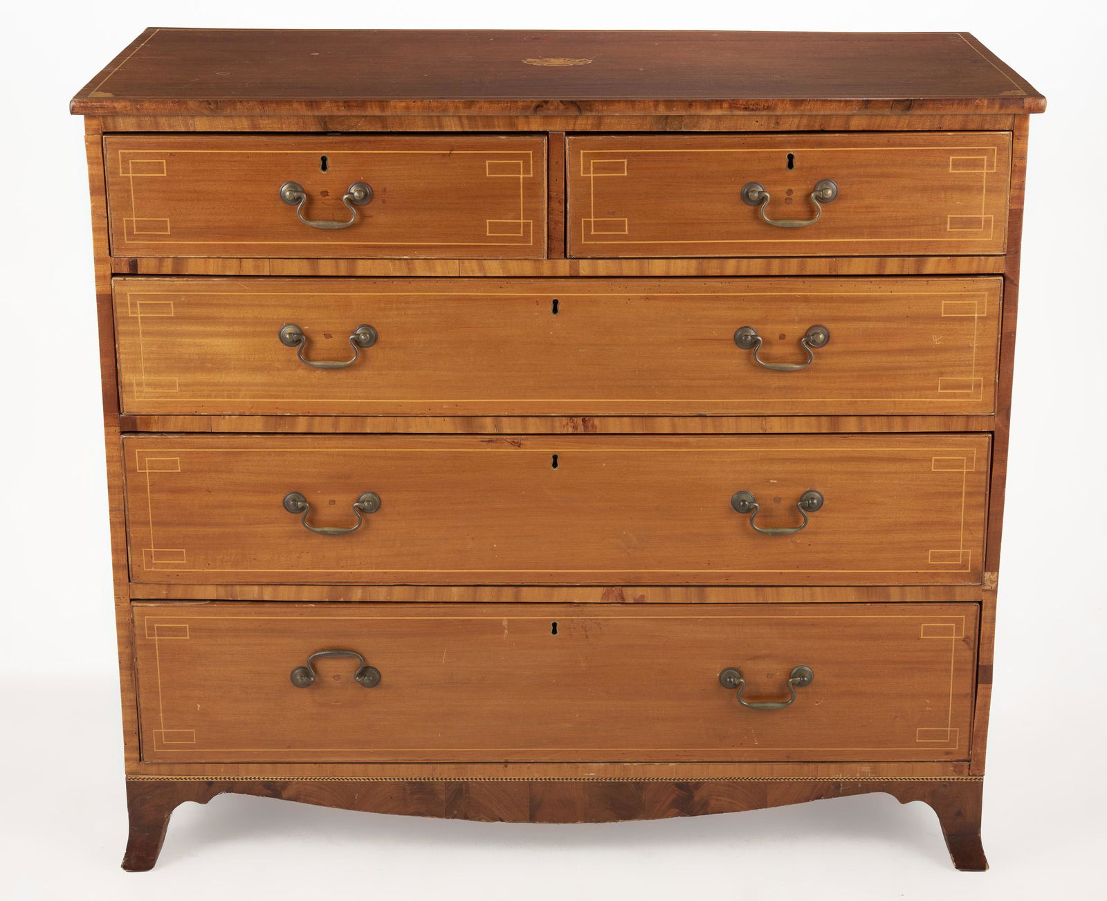 18th C Leb Co, PA Hepplewhite Chest of Drawers (1 of 14)