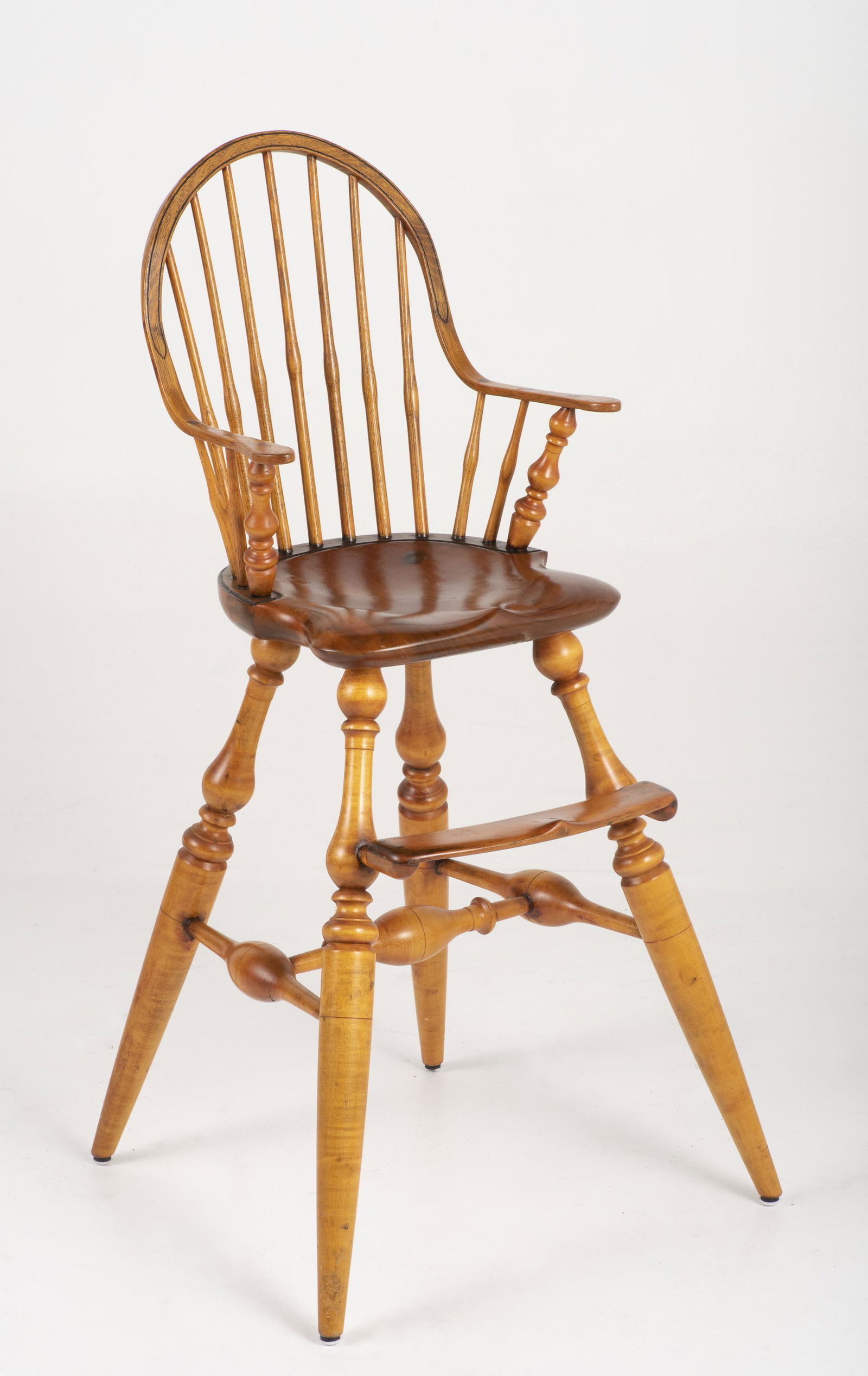 Bench Made Windsor-Style Wooden High Chair (1 of 9)